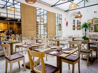 restaurant - hotel dona maria - seville, spain