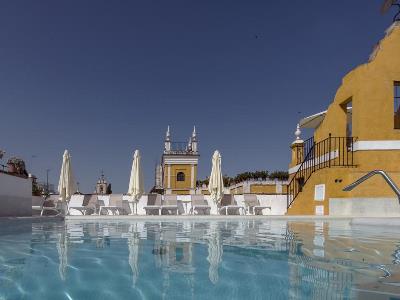 outdoor pool - hotel las casas de la juderia - seville, spain