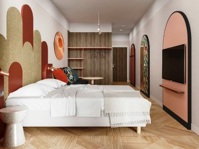 bedroom 1 - hotel ibis styles sevilla santa justa - seville, spain