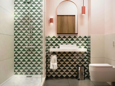 bathroom - hotel ibis styles sevilla santa justa - seville, spain