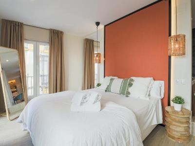 bedroom 7 - hotel apartamentos turisticos magna sevilla - seville, spain