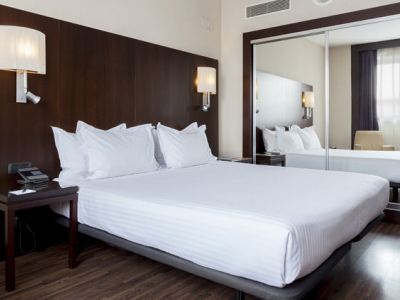 bedroom - hotel ac ciudad de sevilla - seville, spain