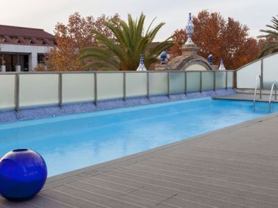 outdoor pool - hotel ac ciudad de sevilla - seville, spain