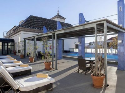 outdoor pool 1 - hotel ac ciudad de sevilla - seville, spain