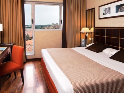 bedroom 1 - hotel eurostars toledo - toledo, spain
