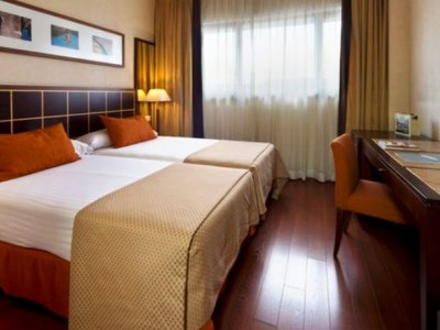 bedroom 2 - hotel eurostars toledo - toledo, spain