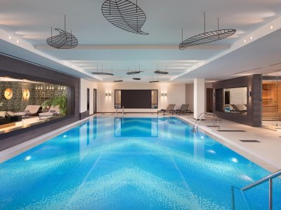 indoor pool - hotel westin valencia - valencia, spain