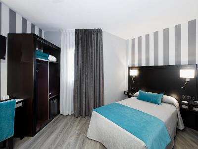 bedroom 1 - hotel zentral parque - valladolid, spain