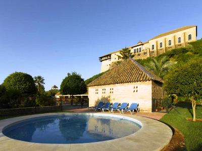 outdoor pool 1 - hotel parador de carmona - carmona, spain