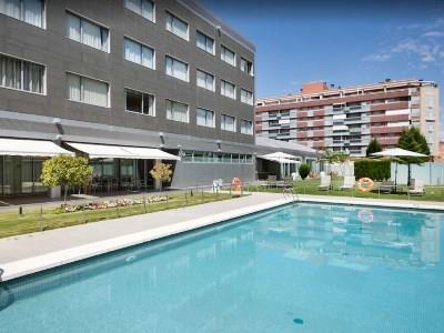 outdoor pool - hotel abba huesca - huesca, spain