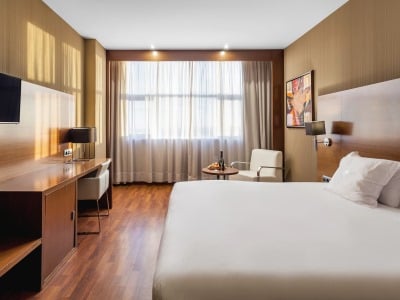 bedroom 1 - hotel azz valencia congress - paterna, spain