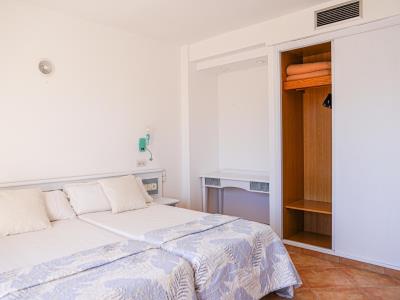 bedroom 1 - hotel rosamar ibiza hotel - adults only - sant antoni de portmany, spain