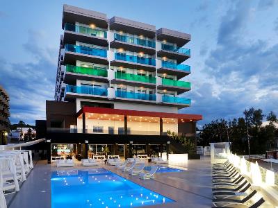 outdoor pool 1 - hotel axelbeach ibiza - adults only - sant antoni de portmany, spain