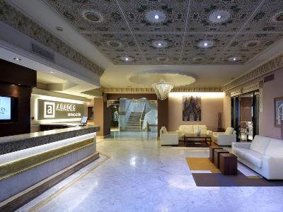 lobby 1 - hotel abades benacazon - benacazon, spain
