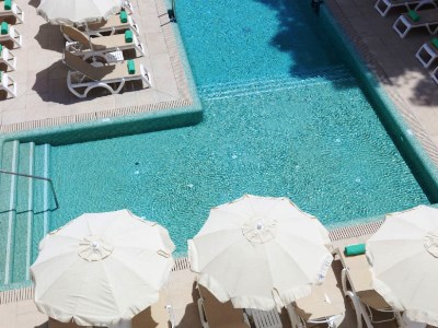 outdoor pool - hotel iberostar selection santa eulalia ibiza - santa eularia des riu, spain