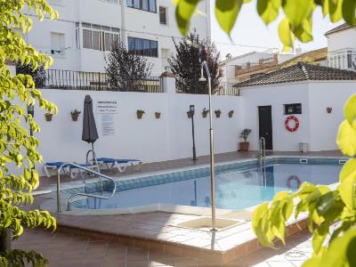 outdoor pool - hotel sierra y cal - olvera, spain