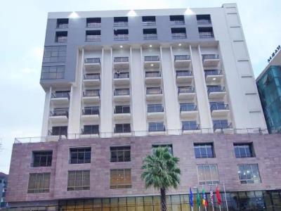 exterior view - hotel best western premier dynasty - addis ababa, ethiopia