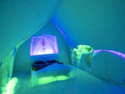 bedroom 4 - hotel arctic snow hotel and glass igloos - sinetta, finland