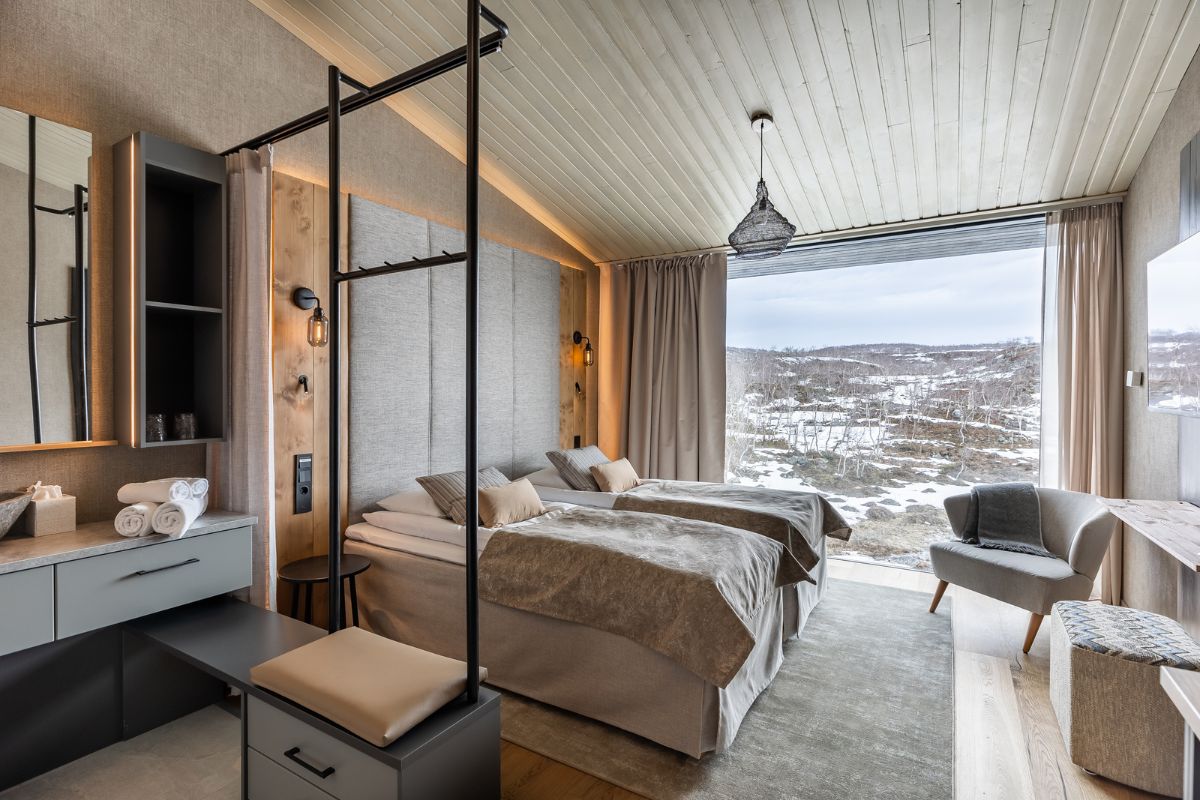 deluxe room - hotel santa's hotel rakka - kilpisjarvi, finland
