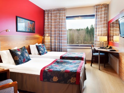 bedroom - hotel haaga central park - helsinki, finland