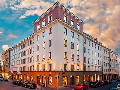 exterior view - hotel radisson blu aleksanteri - helsinki, finland