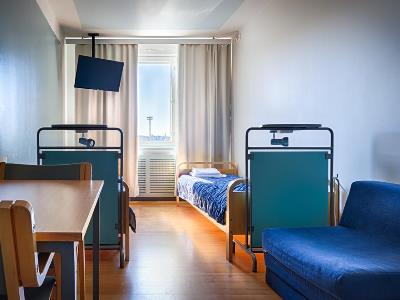 bedroom 2 - hotel eurohostel - helsinki, finland