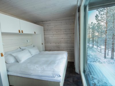 bedroom 3 - hotel arctic treehouse - rovaniemi, finland