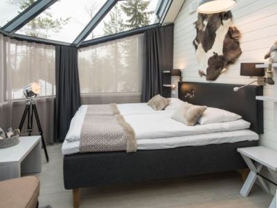 bedroom - hotel santa's igloos arctic circle - rovaniemi, finland