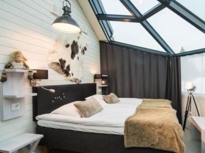 bedroom 3 - hotel santa's igloos arctic circle - rovaniemi, finland