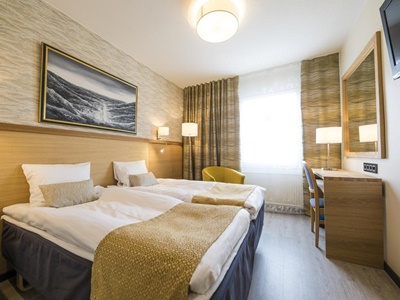bedroom - hotel aakenus - rovaniemi, finland