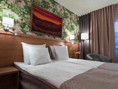 bedroom 2 - hotel aakenus - rovaniemi, finland
