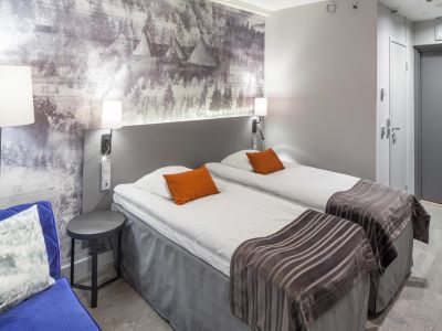 bedroom - hotel scandic rovaniemi city - rovaniemi, finland