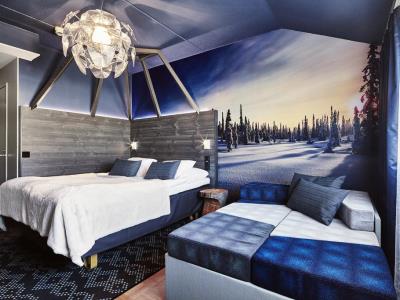 bedroom - hotel original sokos vaakuna - rovaniemi, finland