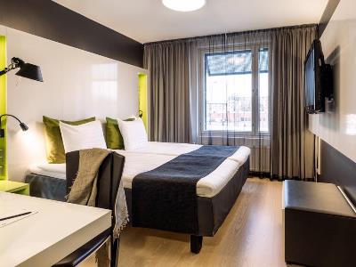 bedroom - hotel scandic tampere station - tampere, finland