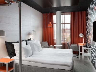 bedroom - hotel original sokos hotel kupittaa - turku, finland