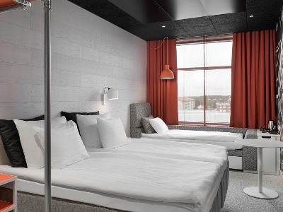 bedroom 3 - hotel original sokos hotel kupittaa - turku, finland
