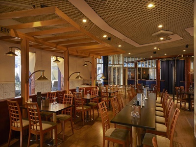 restaurant - hotel scandic atrium - turku, finland