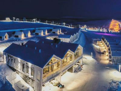 exterior view - hotel star arctic - saariselka, finland