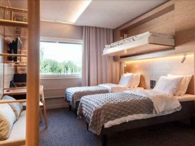 bedroom - hotel scandic helsinki aviacongress - vantaa, finland