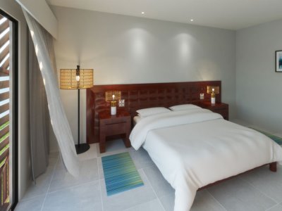 bedroom 1 - hotel sheraton resort and spa, tokoriki island - fiji, fiji