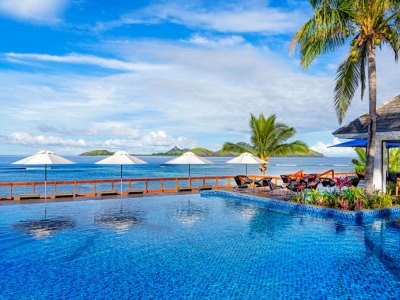 outdoor pool - hotel sheraton resort and spa, tokoriki island - fiji, fiji