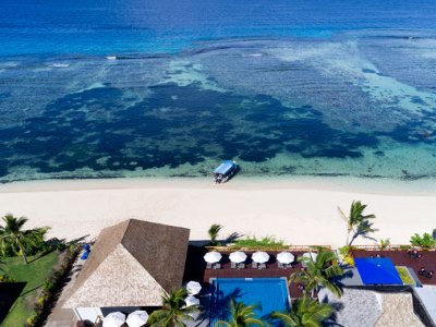 beach - hotel sheraton resort and spa, tokoriki island - fiji, fiji