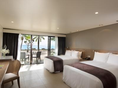 bedroom - hotel doubletree resort fiji-sonaisali island - fiji, fiji