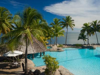 outdoor pool - hotel doubletree resort fiji-sonaisali island - fiji, fiji