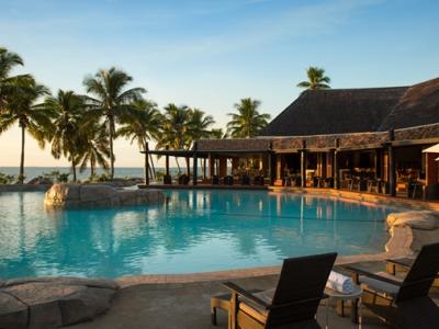 outdoor pool 2 - hotel doubletree resort fiji-sonaisali island - fiji, fiji