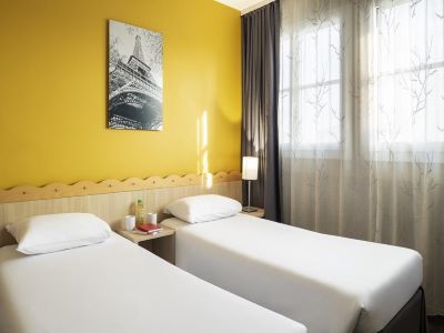 bedroom - hotel aparthotel adagio paris val d'europe - serris, france