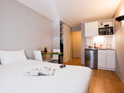bedroom 2 - hotel aparthotel adagio access maisons alfort - maisons alfort, france