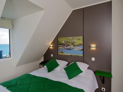 bedroom 1 - hotel bw plus les terrasses de brehat - ploubazlanec, france