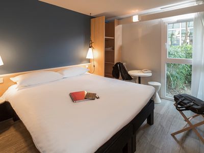 bedroom - hotel ibis nantes saint herblain - st herblain, france
