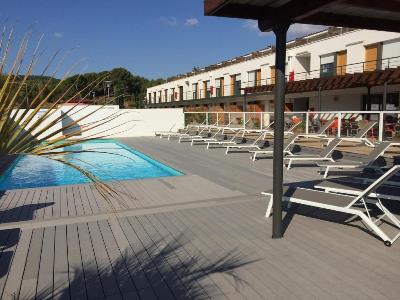 outdoor pool 1 - hotel adonis aix-en-provence - aix en provence, france
